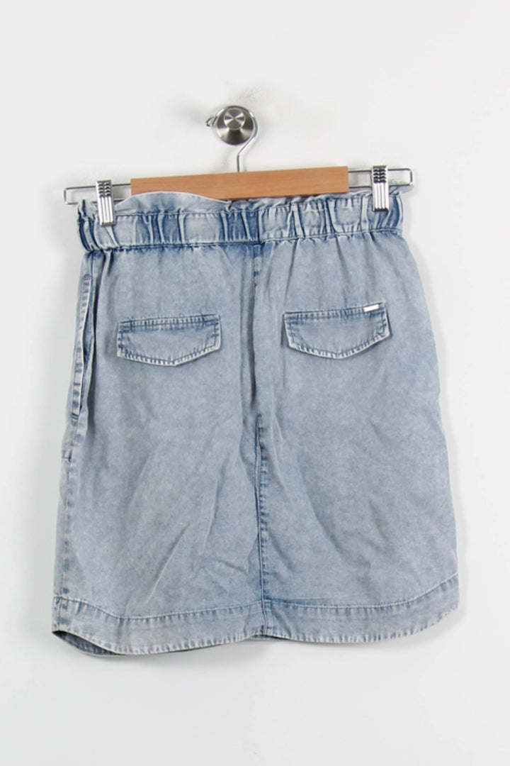 Jupe Courte Bleue - Taille XS/34 de la marque IKKS | PARAD72151 - Vendu par Paradigme - Image 4