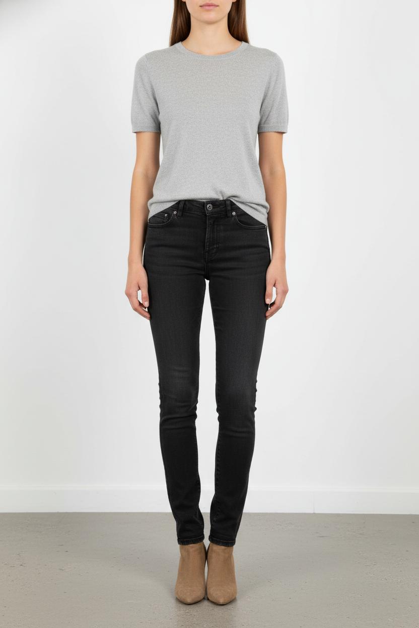 Jean Skinny Gris - Taille M/38 de la marque The Kooples | PARAD72152 - Vendu par Paradigme - Image 1