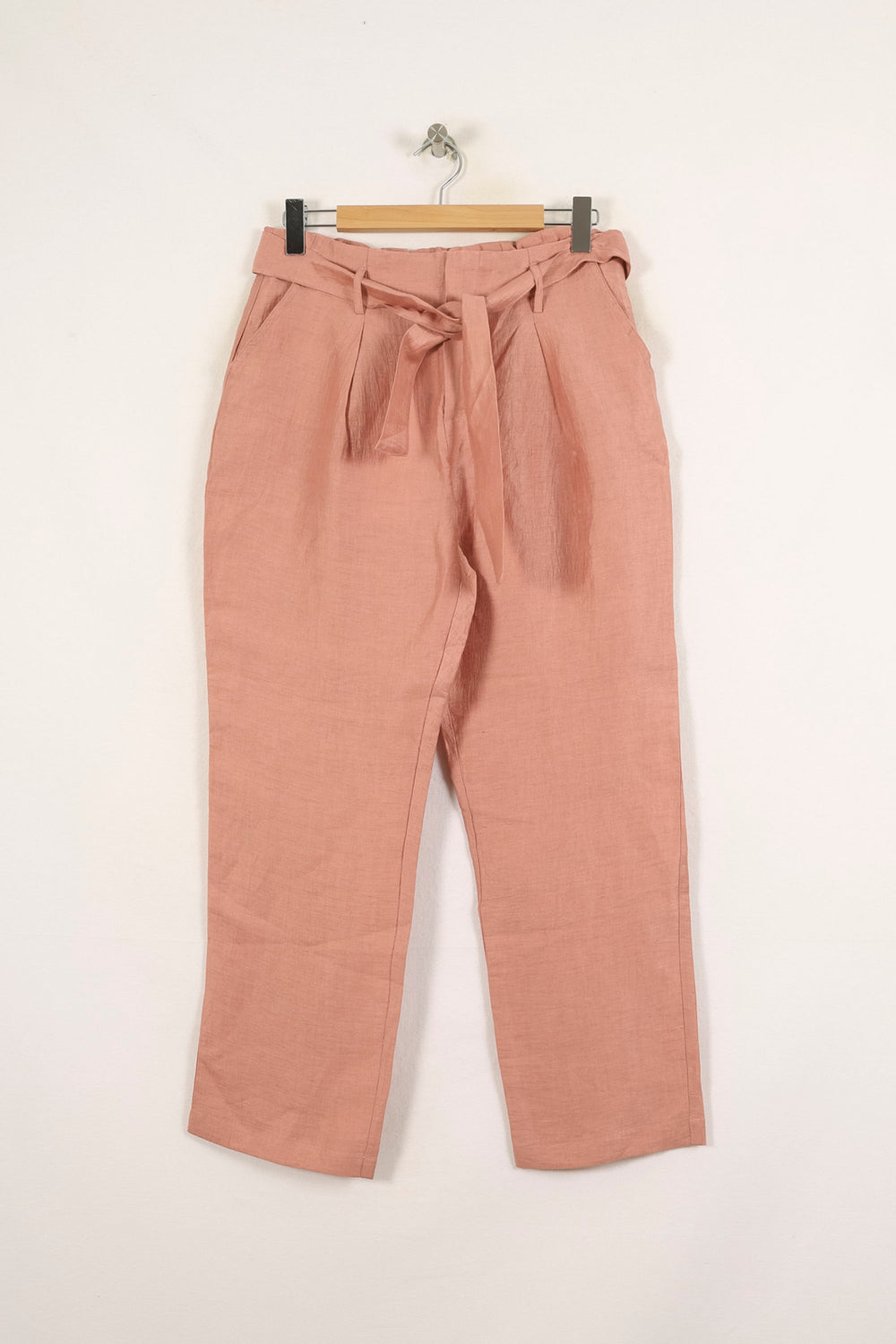 Pantalon Taille Haute Rose - Taille XL/42 de la marque La Fée Maraboutée | PARAD72153 - Vendu par Paradigme - Image 2