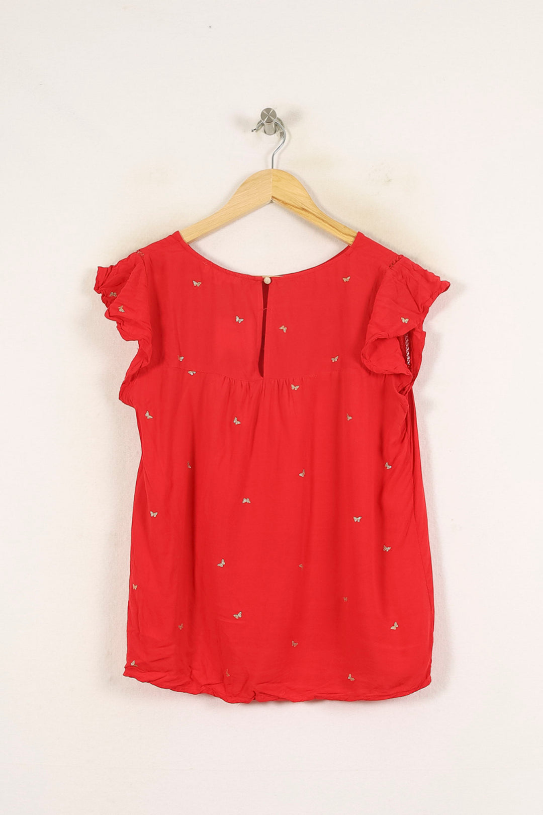 Blouse Rouge - Taille M/38 de la marque Grace & Mila | PARAD72155 - Vendu par Paradigme - Image 4