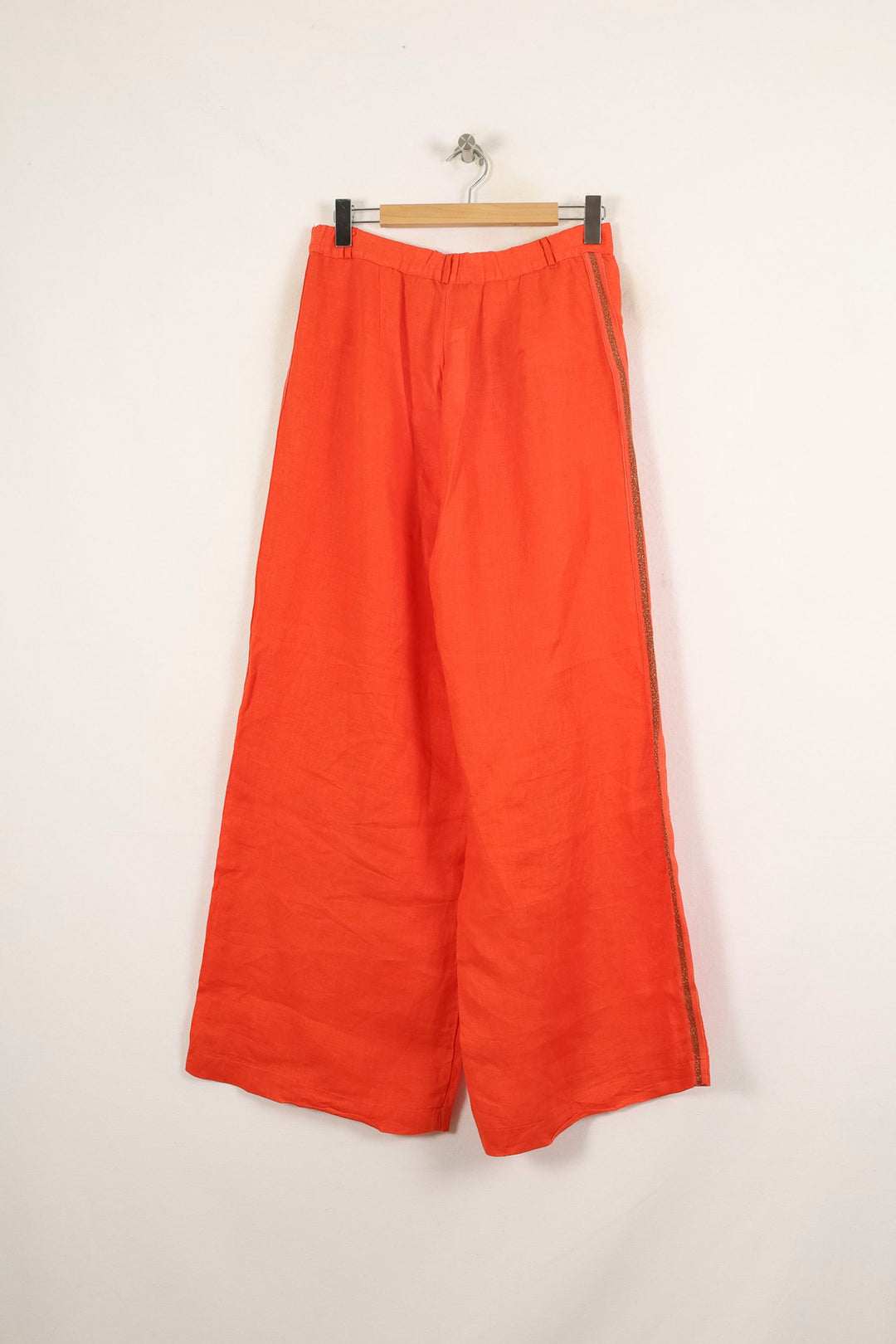 Pantalon Large Orange - Taille XL/42 de la marque La Fée Maraboutée | PARAD72158 - Vendu par Paradigme - Image 4