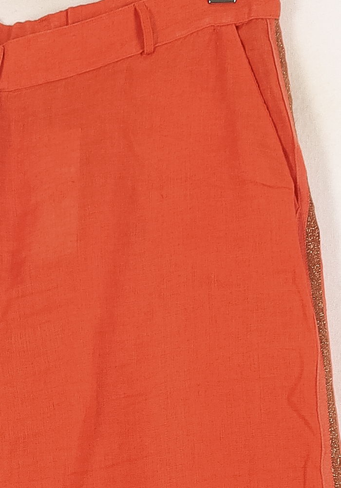 Pantalon Large Orange - Taille XL/42 de la marque La Fée Maraboutée | PARAD72158 - Vendu par Paradigme - Image 3