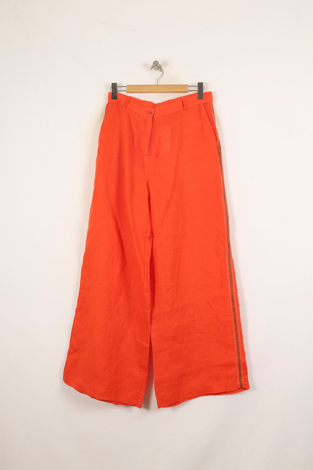 Pantalon Large Orange - Taille XL/42 de la marque La Fée Maraboutée | PARAD72158 - Vendu par Paradigme - Image 2