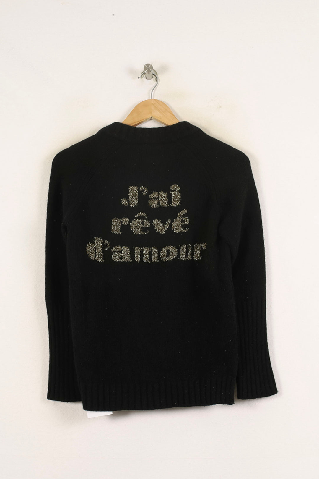 Pull Noir - Taille M/38 de la marque Zadig&Voltaire | PARAD72159 - Vendu par Paradigme - Image 4