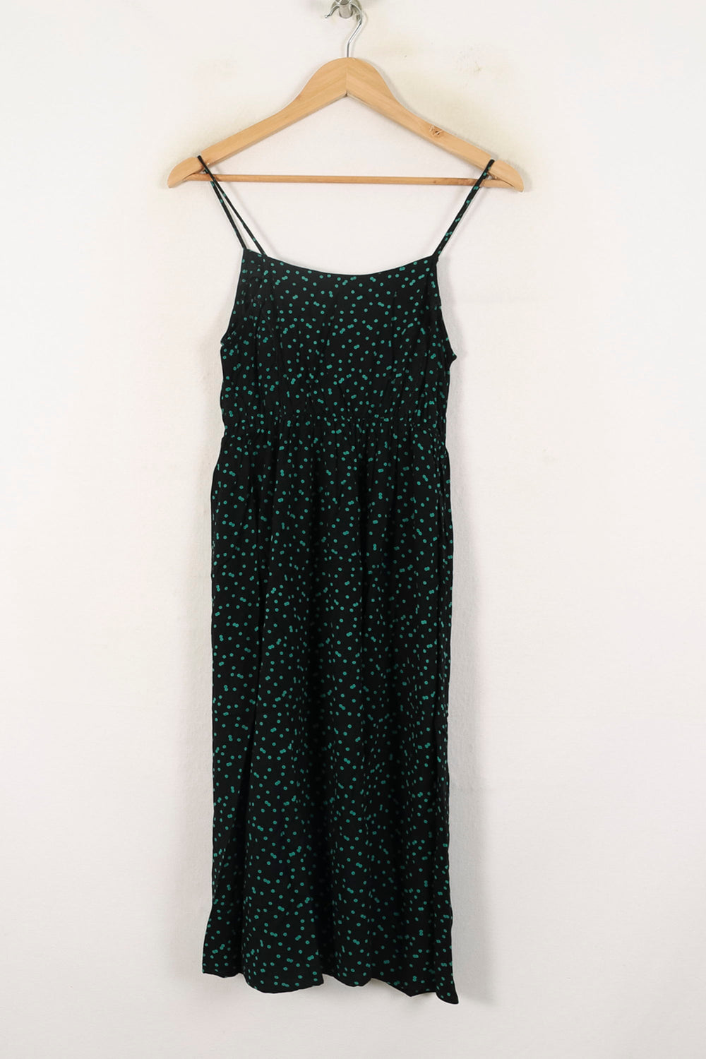 Robe Midi Noire et Verte - Taille S/36 de la marque Suncoo | PARAD72162 - Vendu par Paradigme - Image 2