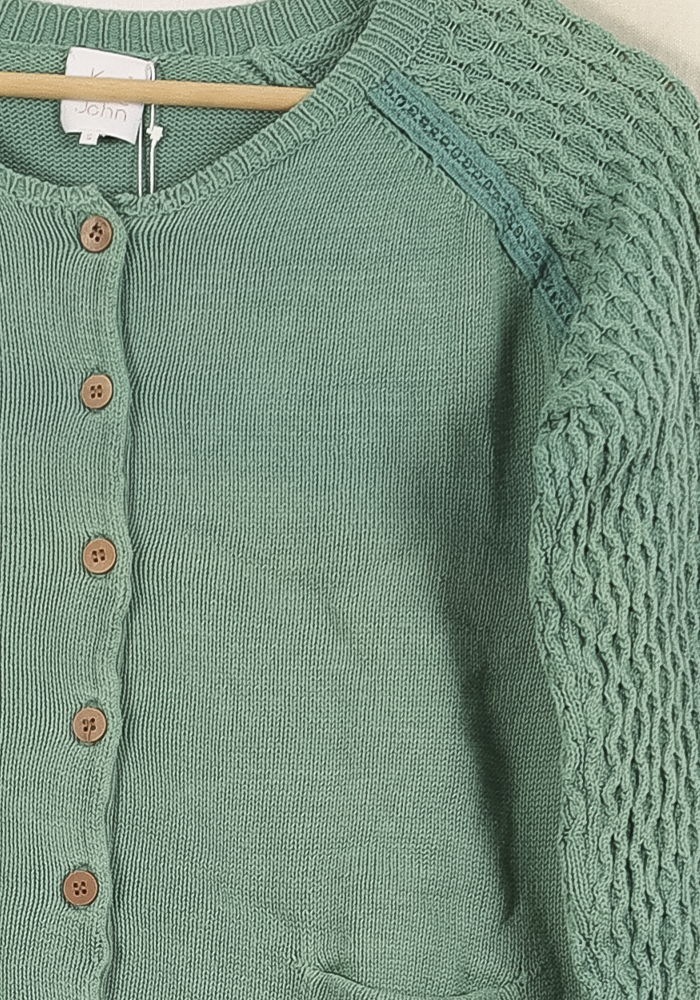 Cardigan Vert - Taille S/36 de la marque Karl Marc John | PARAD72164 - Vendu par Paradigme - Image 3