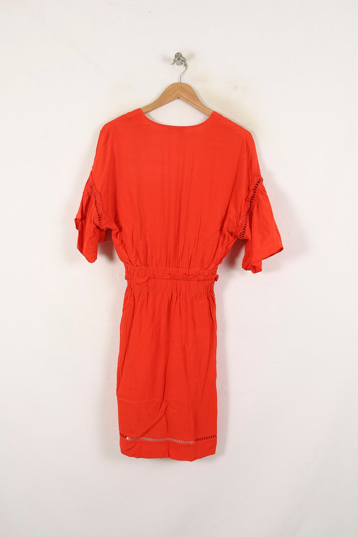 Robe Portefeuille Rouge - Taille S/36 de la marque Suncoo | PARAD72165 - Vendu par Paradigme - Image 4