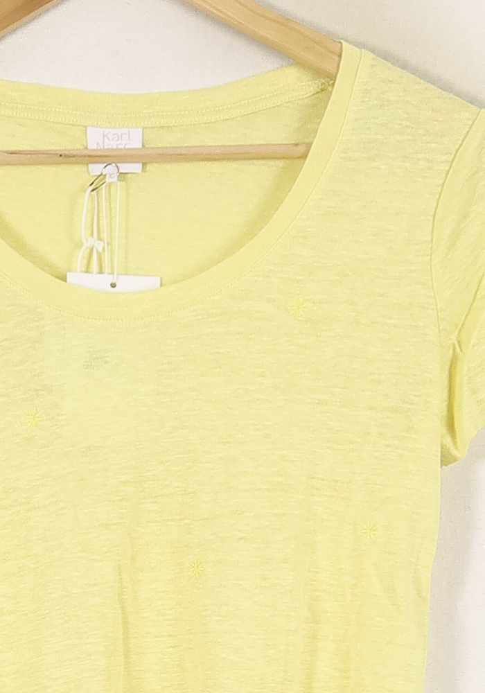Tee-shirt Jaune - Taille XS/34 de la marque Karl Marc John | PARAD72166 - Vendu par Paradigme - Image 3