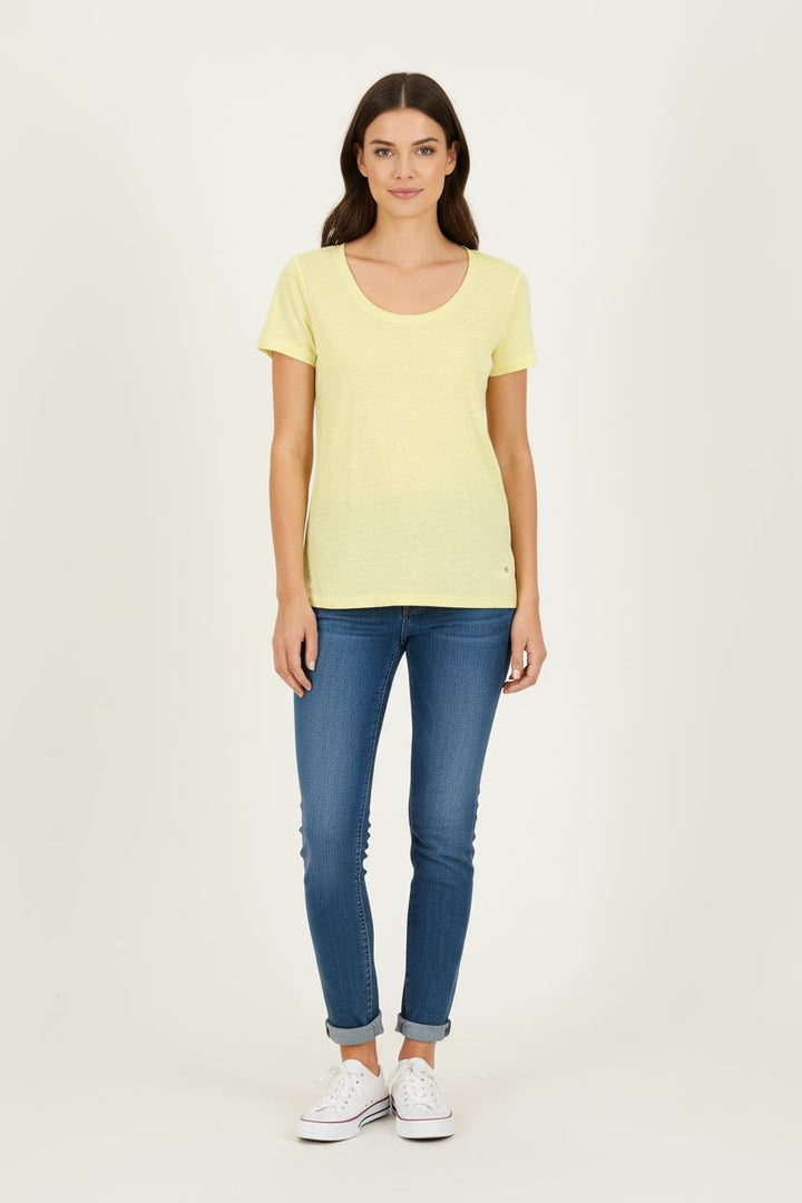 Tee-shirt Jaune - Taille XS/34 de la marque Karl Marc John | PARAD72166 - Vendu par Paradigme - Image 1