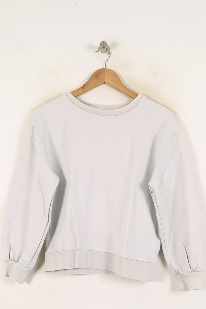 Sweat Blanc - Taille S/36 de la marque Caroll | PARAD72169 - Vendu par Paradigme - Image 2