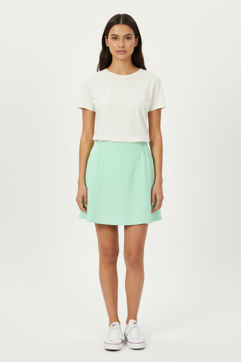 Jupe Courte Verte - Taille M/38 de la marque Grace & Mila | PARAD72171 - Vendu par Paradigme - Image 1