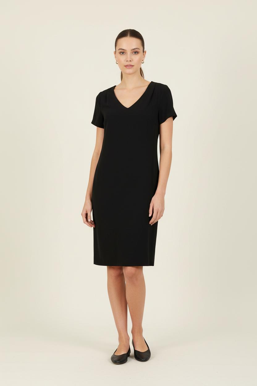 Robe Courte Noire - Taille S/36 de la marque Sandro | PARAD72173 - Vendu par Paradigme - Image 1