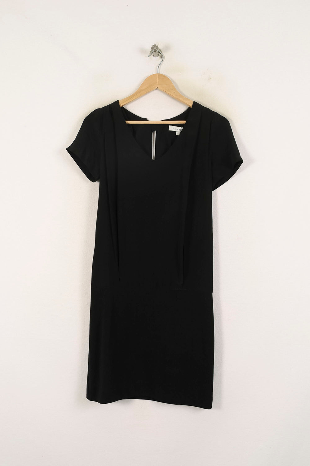 Robe Courte Noire - Taille S/36 de la marque Sandro | PARAD72173 - Vendu par Paradigme - Image 2