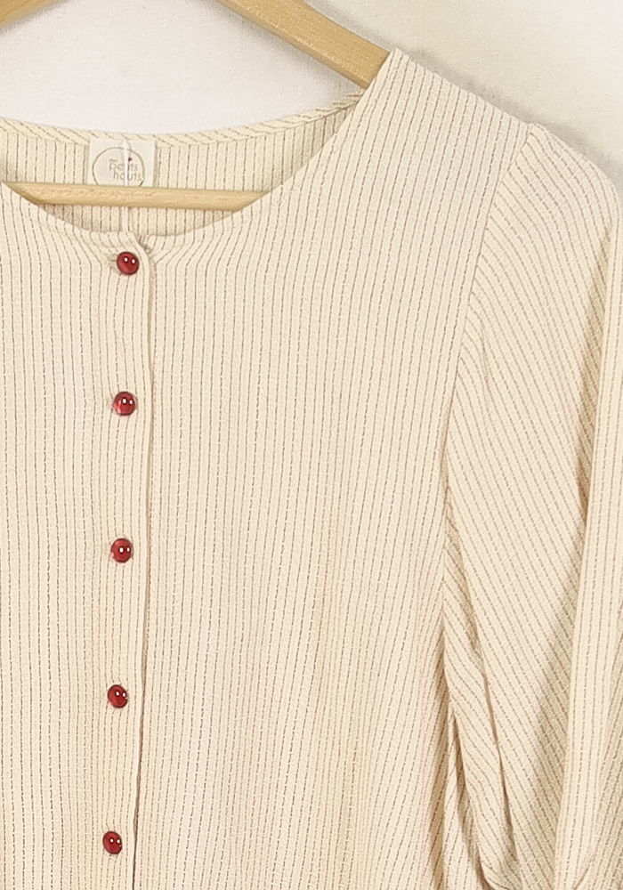 Blouse Beige - Taille XS/34 de la marque Des petits hauts | PARAD72176 - Vendu par Paradigme - Image 3