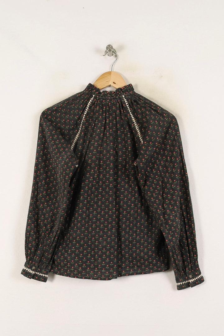 Blouse Noire - Taille XS/34 de la marque Sézane | PARAD72177 - Vendu par Paradigme - Image 4