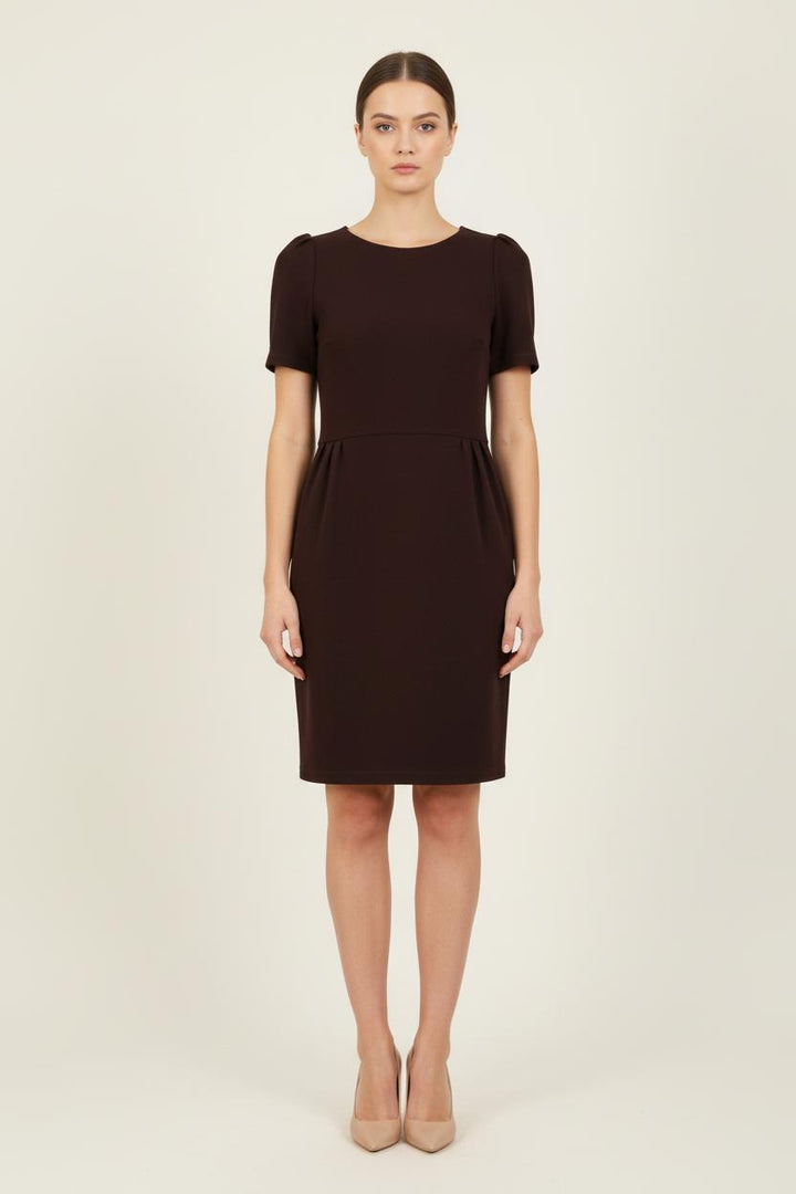 Robe Courte Bordeaux - Taille M/38 de la marque Sessùn | PARAD72182 - Vendu par Paradigme - Image 1