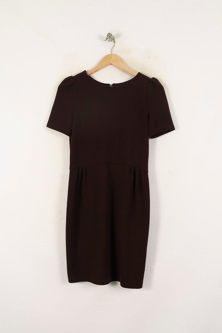 Robe Courte Bordeaux - Taille M/38 de la marque Sessùn | PARAD72182 - Vendu par Paradigme - Image 2
