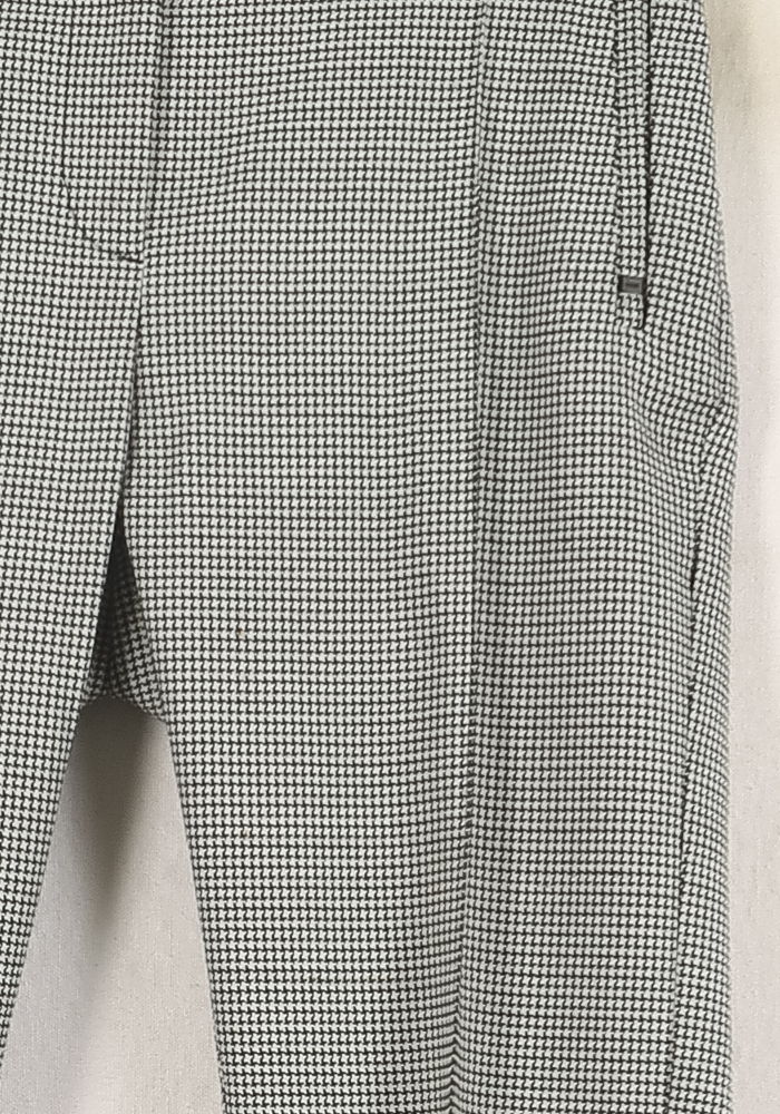 Pantalon Carreaux Noir et Blanc - Taille S/36 de la marque I.Code | PARAD72187 - Vendu par Paradigme - Image 3