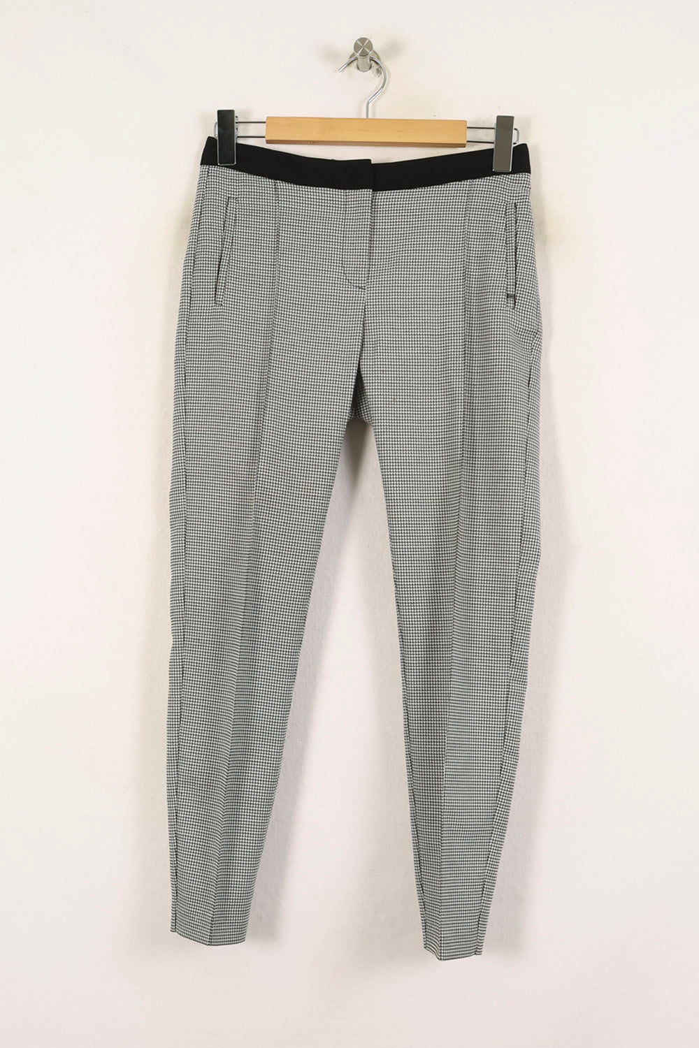 Pantalon Carreaux Noir et Blanc - Taille S/36 de la marque I.Code | PARAD72187 - Vendu par Paradigme - Image 2