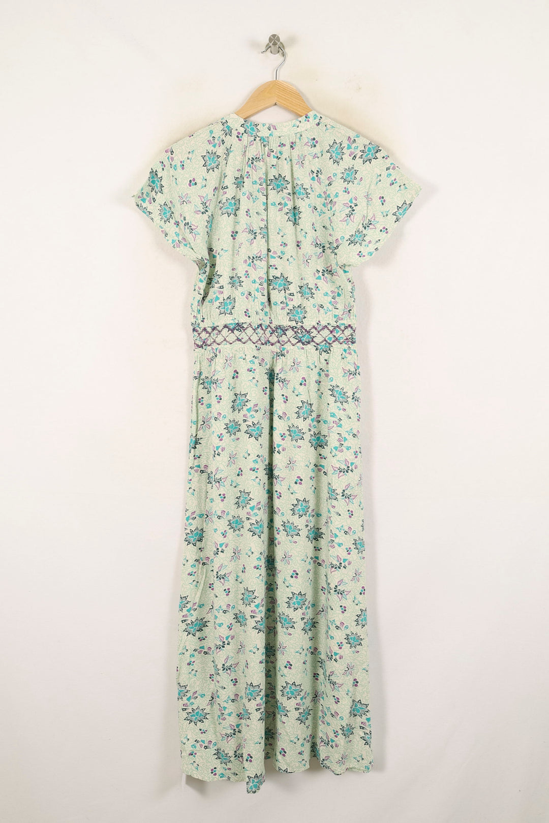 Robe Longue Verte - Taille S/36 de la marque La Fée Maraboutée | PARAD72188 - Vendu par Paradigme - Image 4