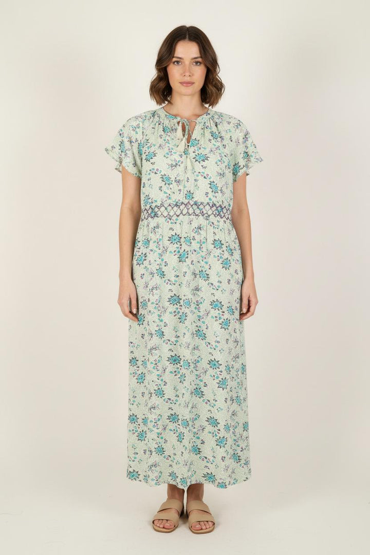 Robe Longue Verte - Taille S/36 de la marque La Fée Maraboutée | PARAD72188 - Vendu par Paradigme - Image 1