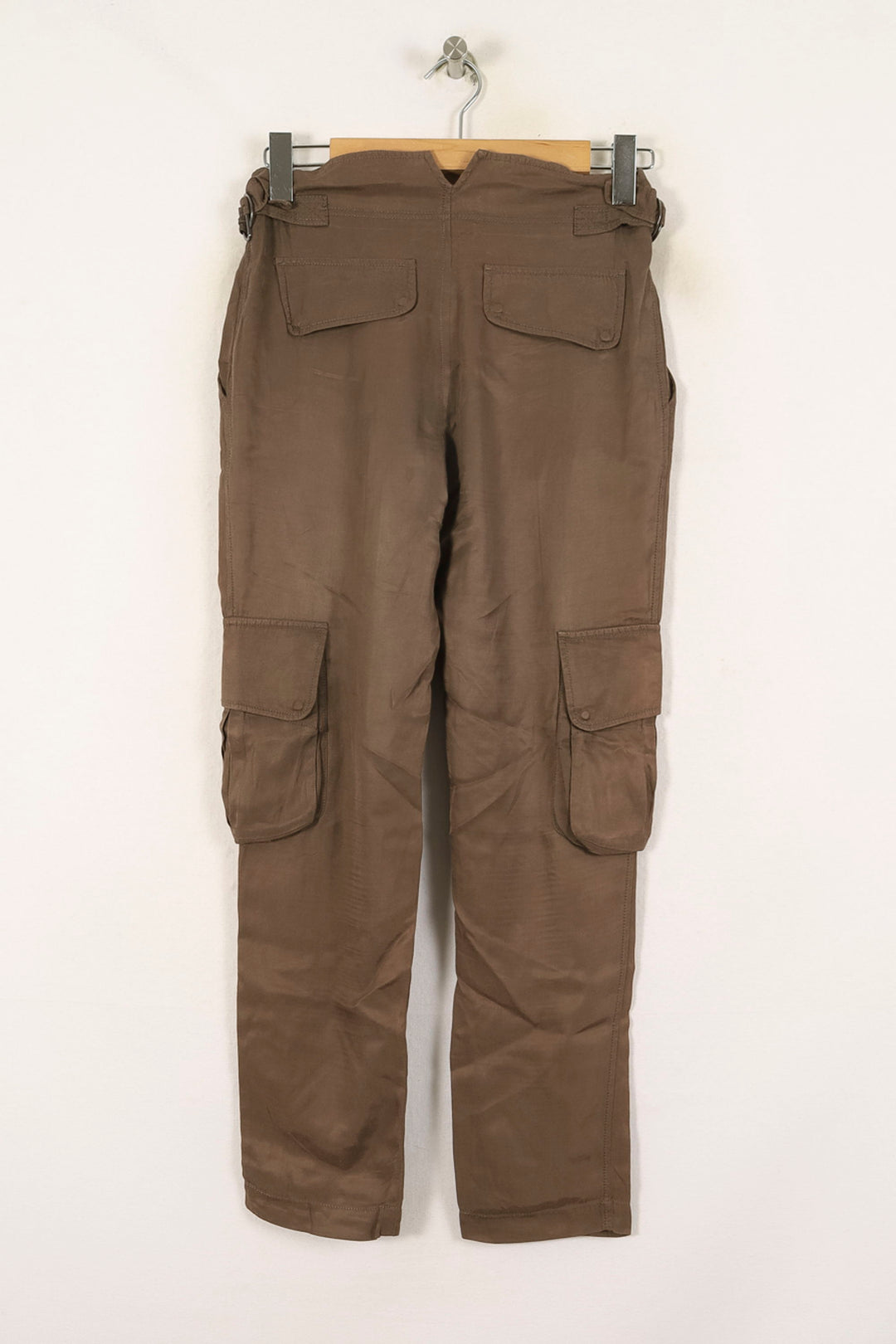 Pantalon Cargo Marron - Taille S/36 de la marque IKKS | PARAD72189 - Vendu par Paradigme - Image 4