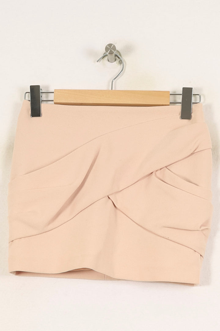 Jupe Drapée Rose - Taille S/36 de la marque Maje | PARAD72193 - Vendu par Paradigme - Image 2