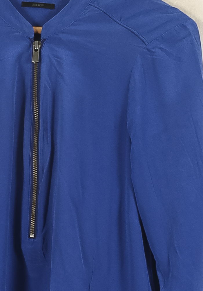Blouse Bleue - Taille L/40 de la marque IKKS | PARAD72195 - Vendu par Paradigme - Image 3