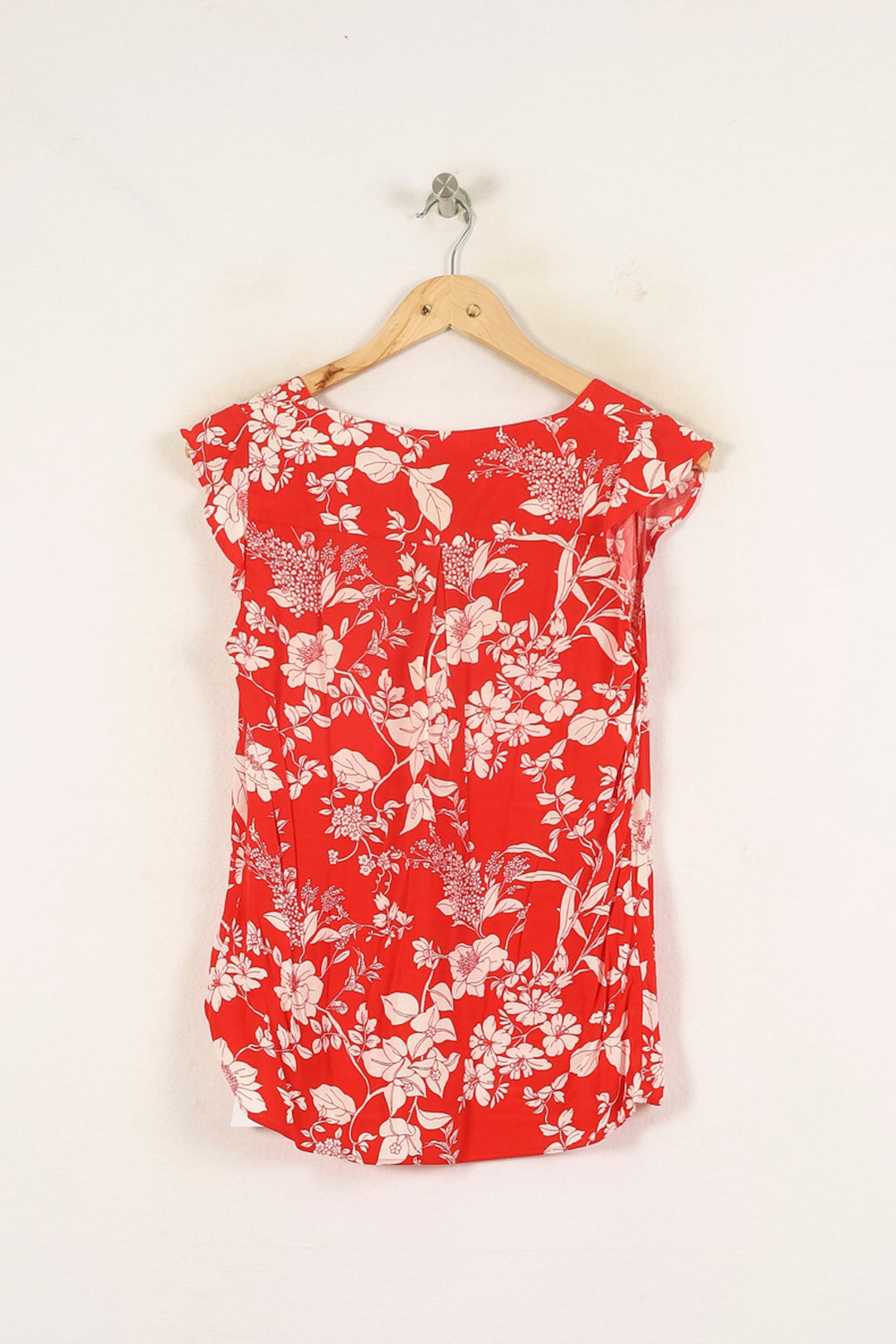 Blouse Rouge et Blanche - Taille M/38 de la marque Caroll | PARAD72197 - Vendu par Paradigme - Image 4