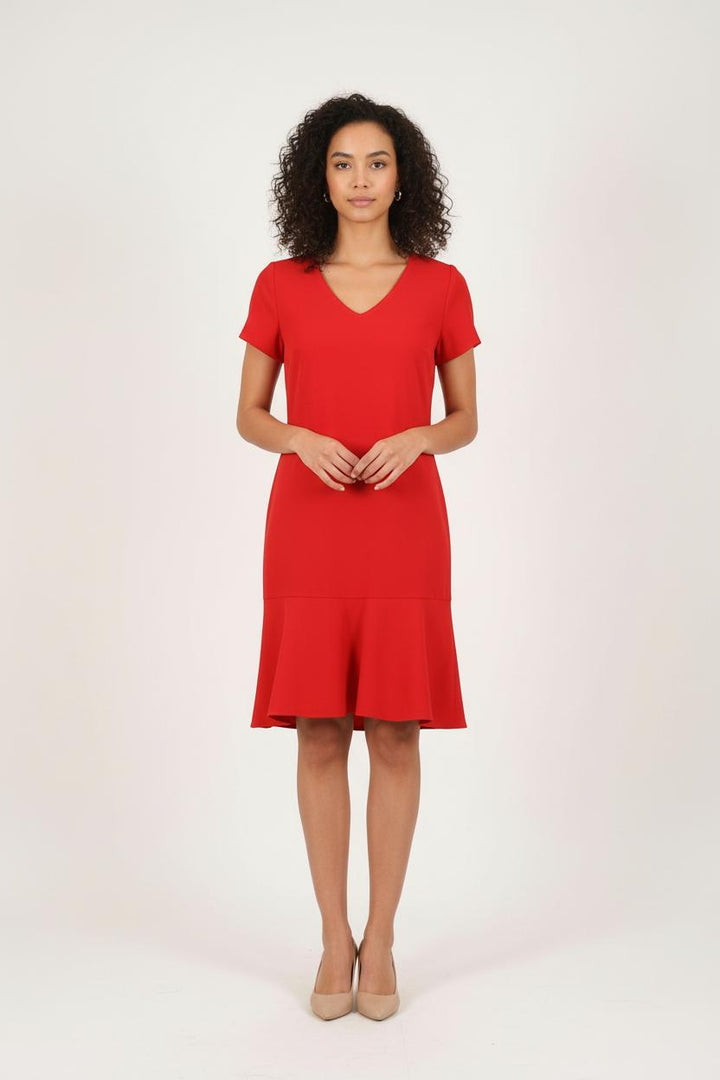 Robe rouge - Taille L/40 de la marque Caroll | PARAD72207 - Vendu par Paradigme - Image 1