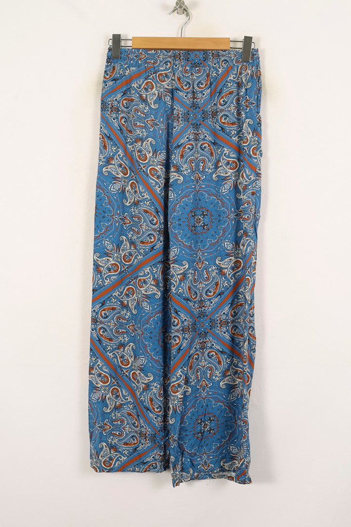 Pantalon Large Bleu - Taille M/38 de la marque La Fée Maraboutée | PARAD72209 - Vendu par Paradigme - Image 4