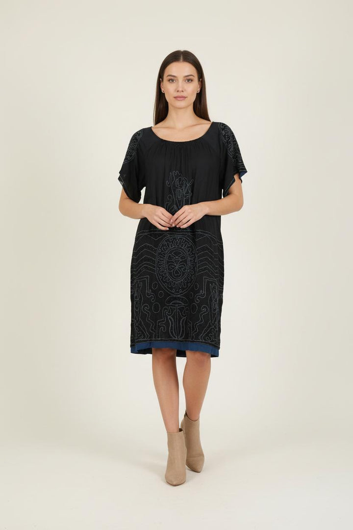Robe Courte Noire - Taille M/38 de la marque Derhy | PARAD72212 - Vendu par Paradigme - Image 1