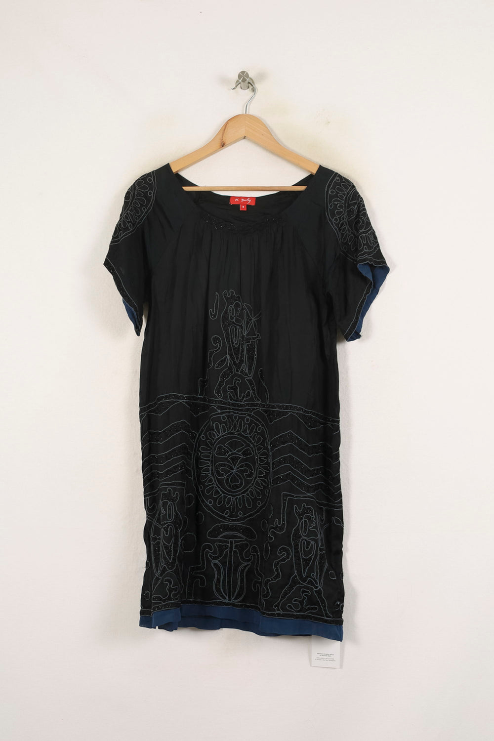 Robe Courte Noire - Taille M/38 de la marque Derhy | PARAD72212 - Vendu par Paradigme - Image 2