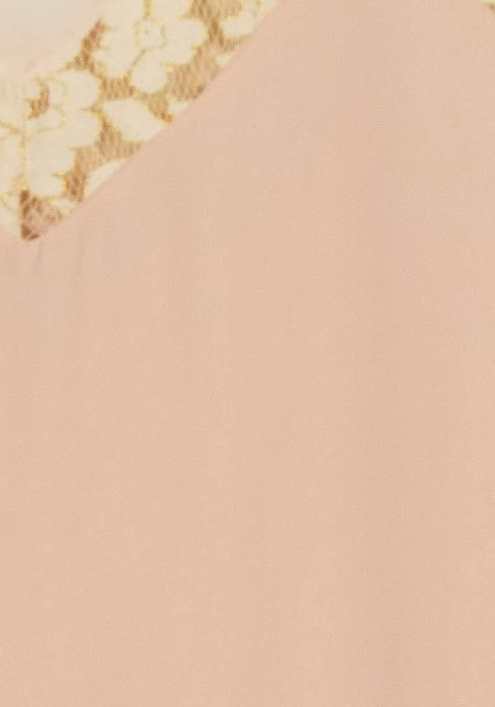 Robe Droite Orange clair et Beige - Taille S/36 de la marque Grace & Mila | PARAD72215 - Vendu par Paradigme - Image 3