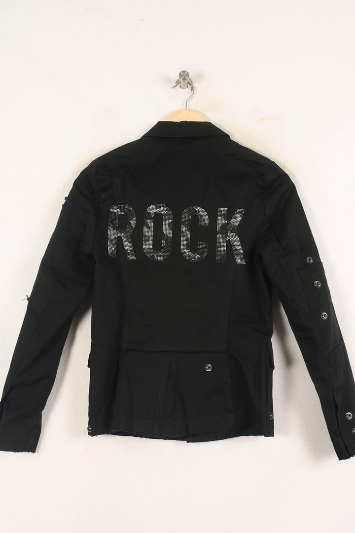 Blazer Noir - Taille XS/34 de la marque Zadig&Voltaire | PARAD72216 - Vendu par Paradigme - Image 4