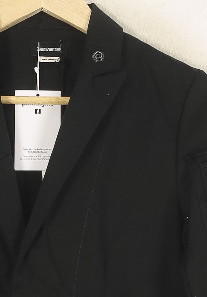 Blazer Noir - Taille XS/34 de la marque Zadig&Voltaire | PARAD72216 - Vendu par Paradigme - Image 3