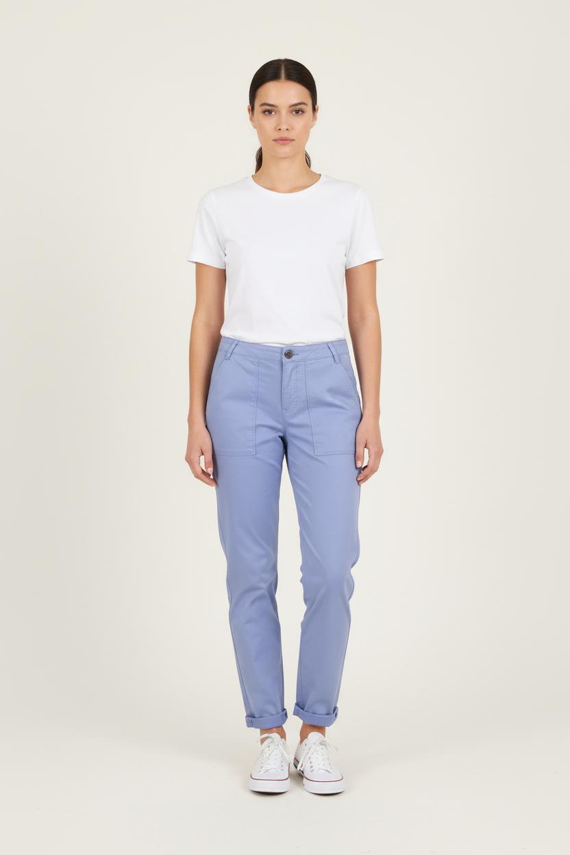 Pantalon Violet - Taille M/38 de la marque Karl Marc John | PARAD72218 - Vendu par Paradigme - Image 1