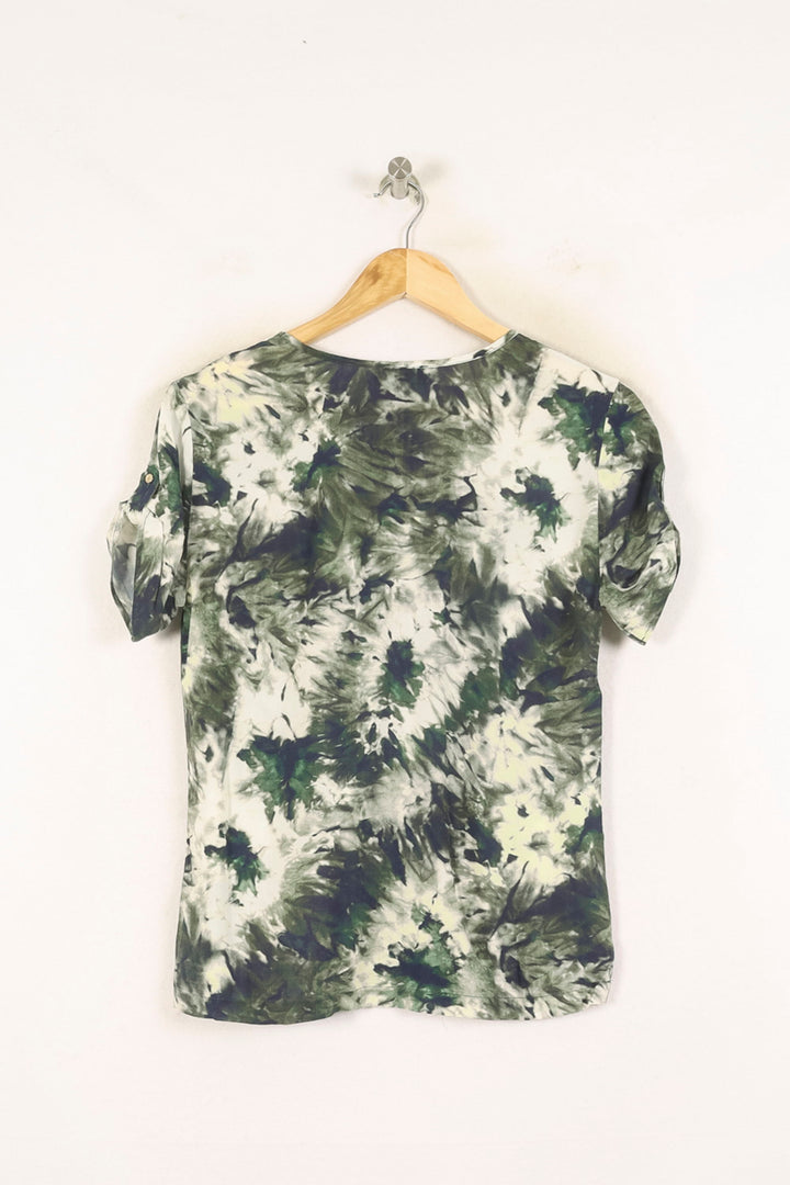 Tee-shirt Vert et Blanc - Taille XS/34 de la marque One Step | PARAD72222 - Vendu par Paradigme - Image 4