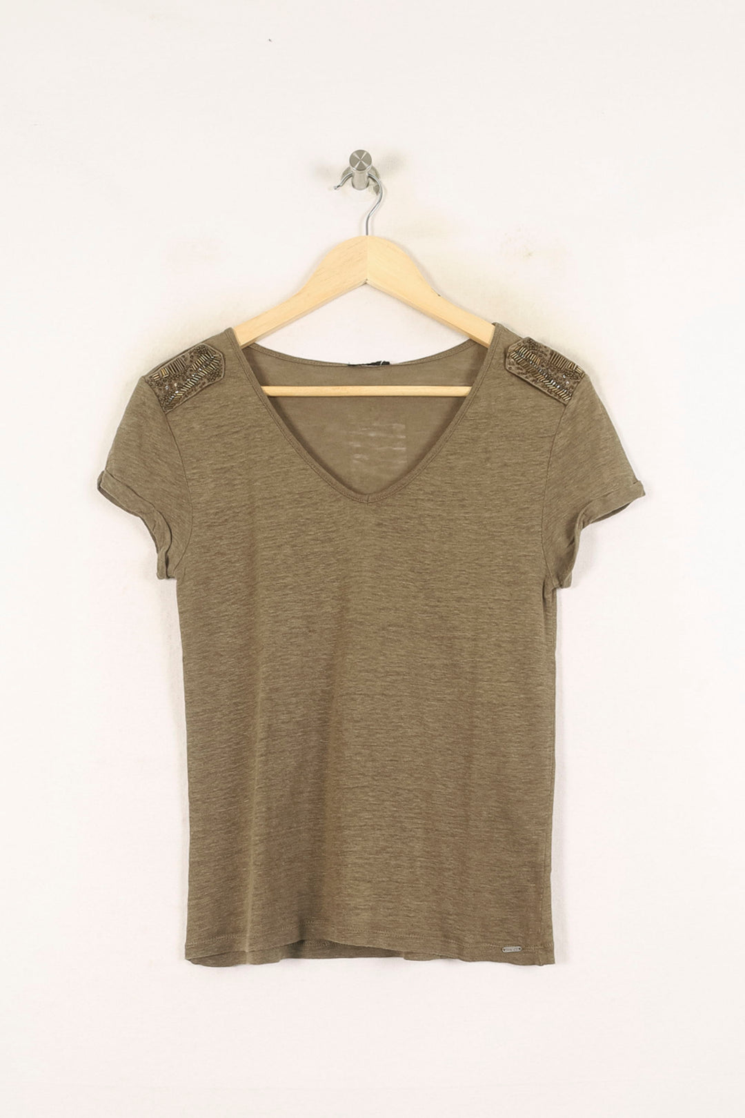 T-shirt Vert - Taille XS/34 de la marque IKKS | PARAD72225 - Vendu par Paradigme - Image 2