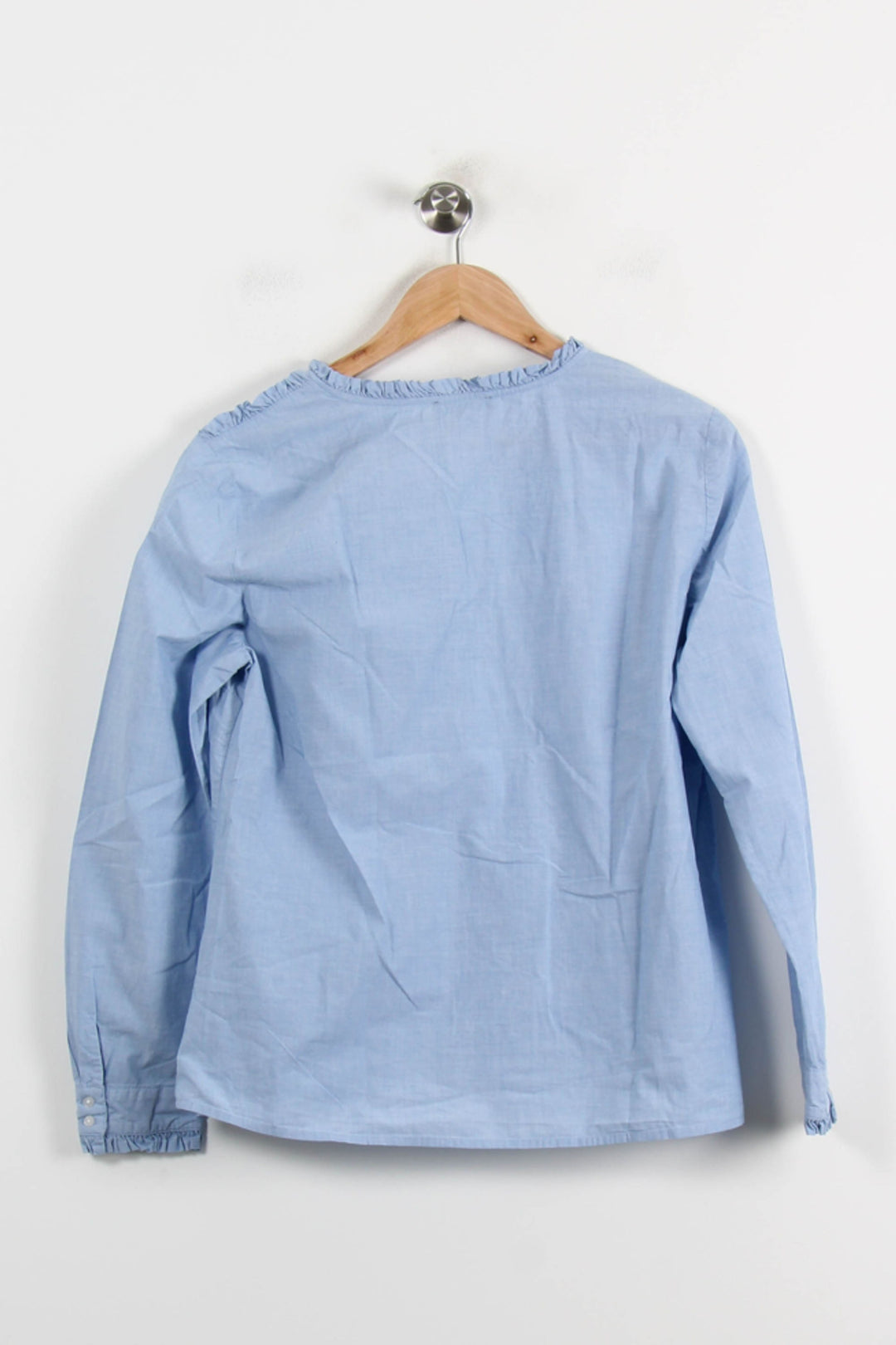 Blouse Bleue - Taille XL/42 de la marque Caroll | PARAD72235 - Vendu par Paradigme - Image 4