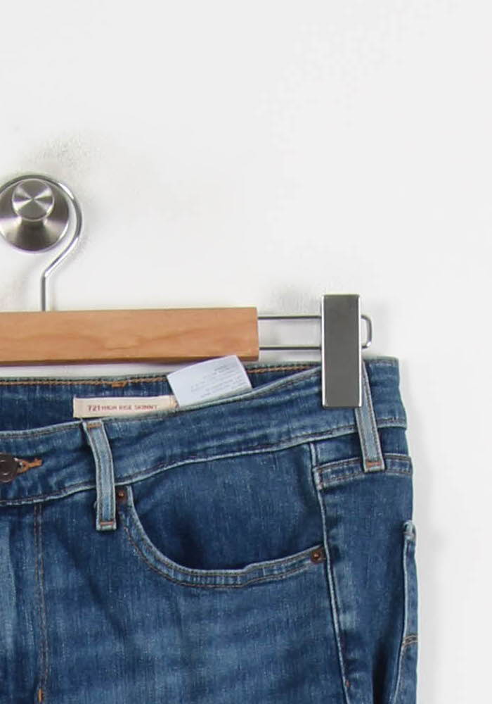 Jean Skinny Bleu - Taille L/40 de la marque Levi's | PARAD72236 - Vendu par Paradigme - Image 3