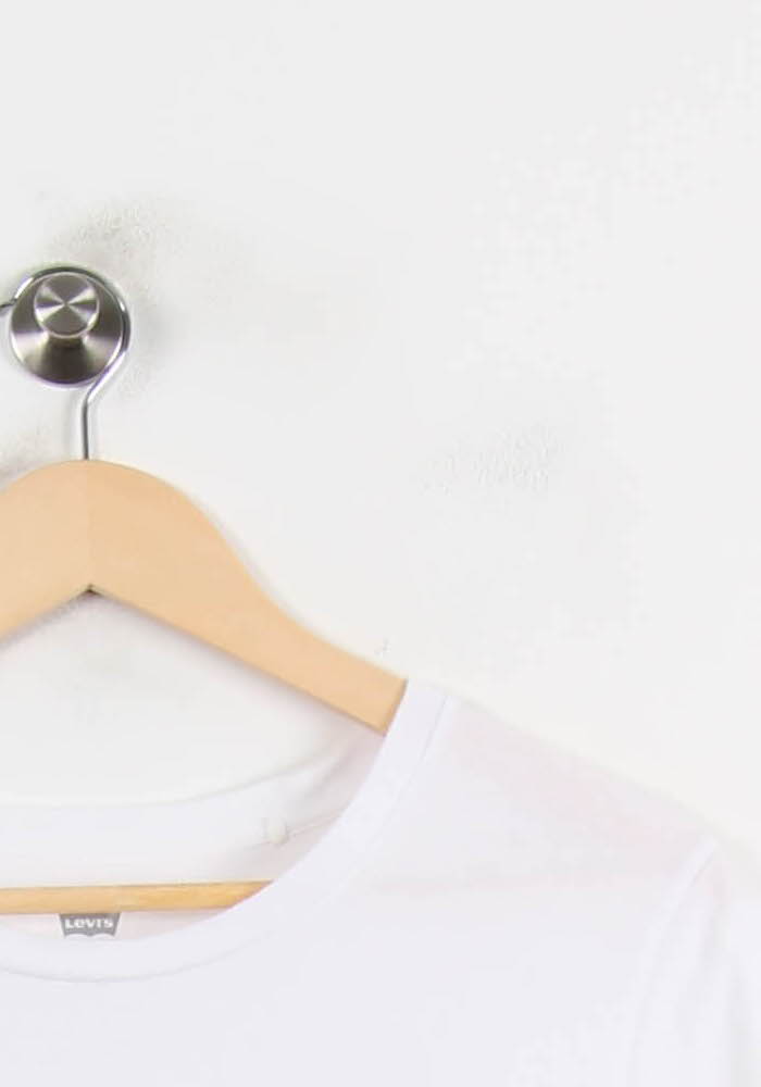 Tee-shirt Blanc - Taille M/38 de la marque Levi's | PARAD72240 - Vendu par Paradigme - Image 3