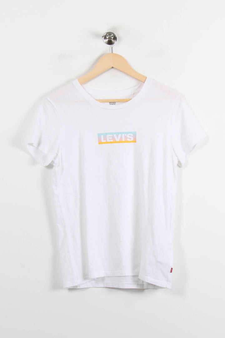 Tee-shirt Blanc - Taille M/38 de la marque Levi's | PARAD72240 - Vendu par Paradigme - Image 2
