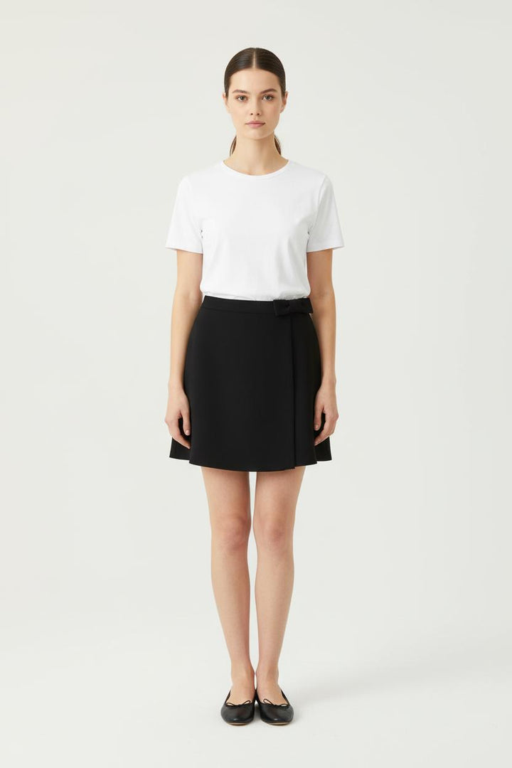 Jupe Courte Noire - Taille L/40 de la marque Claudie Pierlot | PARAD72245 - Vendu par Paradigme - Image 1