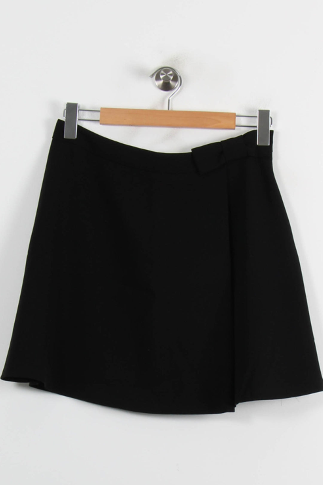 Jupe Courte Noire - Taille L/40 de la marque Claudie Pierlot | PARAD72245 - Vendu par Paradigme - Image 2