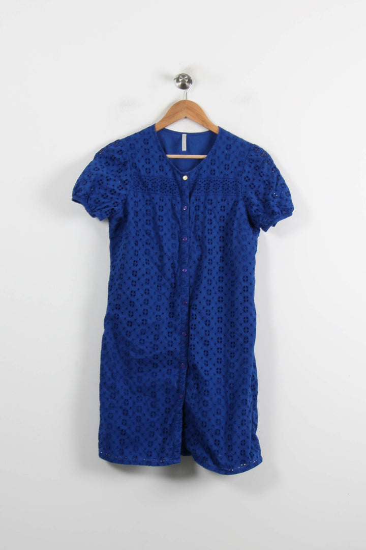 Robe Courte Bleue - Taille M/38 de la marque I.Code | PARAD72246 - Vendu par Paradigme - Image 2