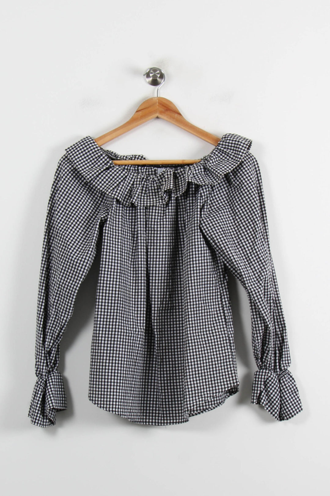 Blouse Noire et Blanche - Taille XS/34 de la marque Au Printemps Paris | PARAD72249 - Vendu par Paradigme - Image 2