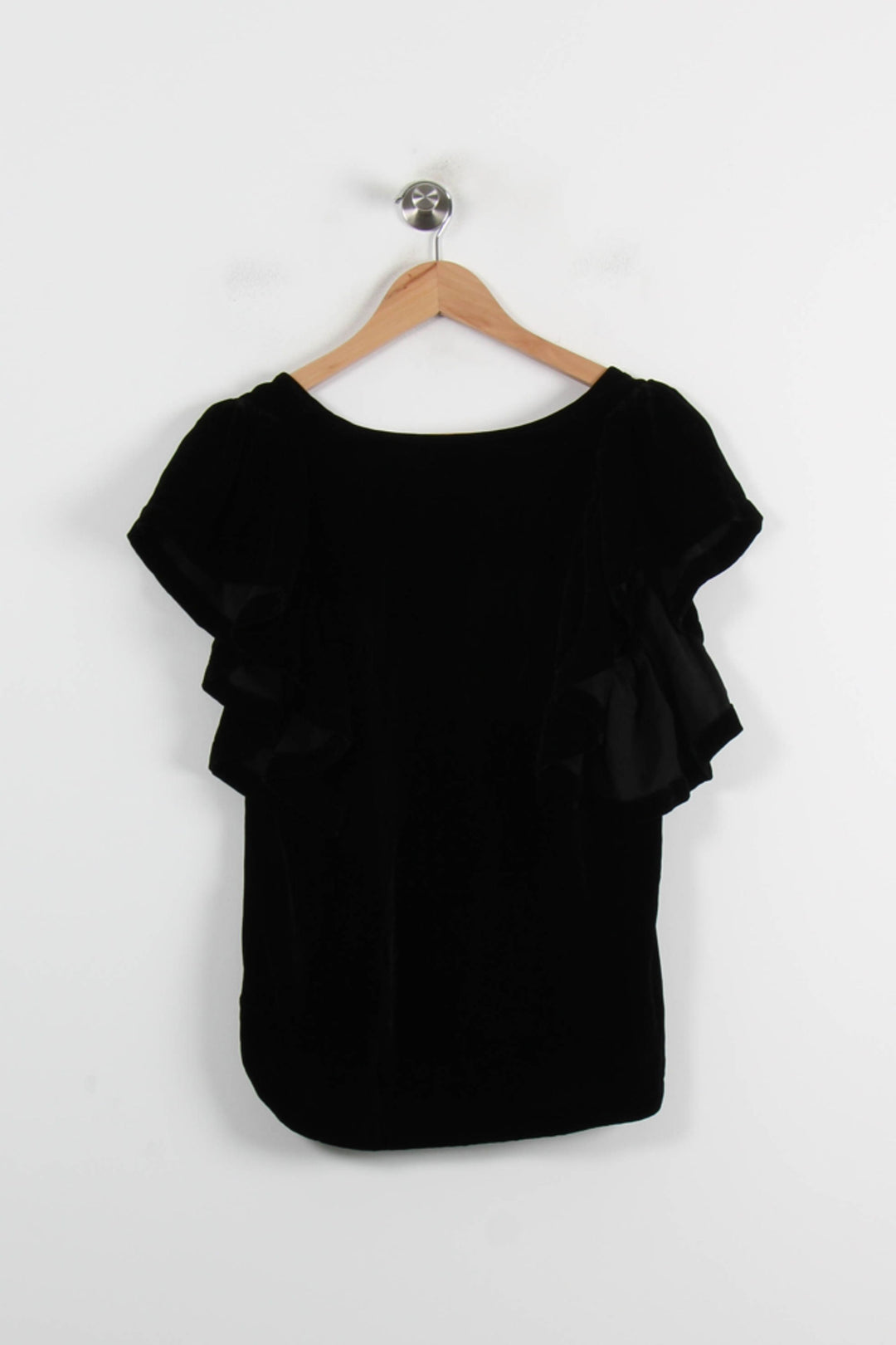 Blouse Noire - Taille S/36 de la marque Au Printemps Paris | PARAD72251 - Vendu par Paradigme - Image 4