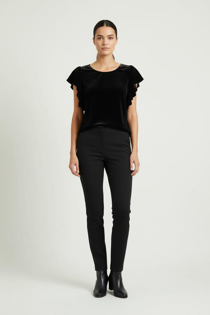 Blouse Noire - Taille S/36 de la marque Au Printemps Paris | PARAD72251 - Vendu par Paradigme - Image 1
