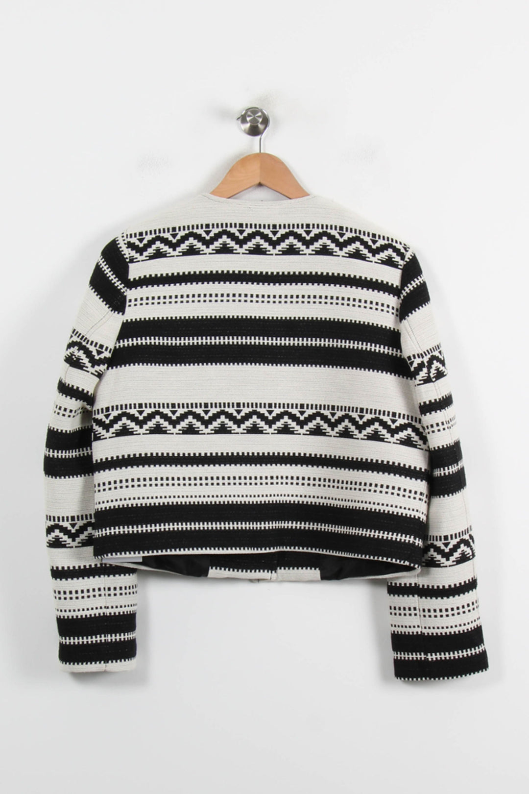 Veste Noir et Blanc - Taille M/38 de la marque La Fée Maraboutée | PARAD72257 - Vendu par Paradigme - Image 4